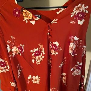 Floral Blouse perfect for work!
